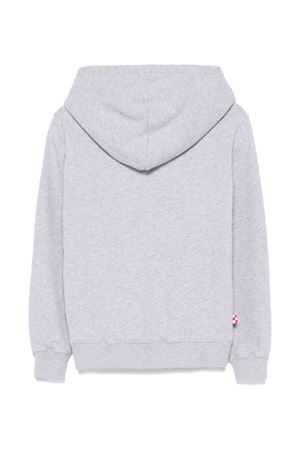 Grey cotton hoodie SAINT BARTH KIDS | OLI000100752E